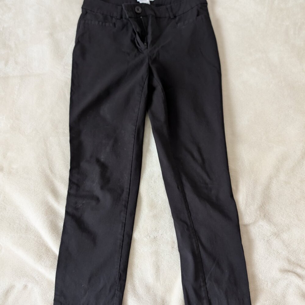 3/$30 Black work pant ankle length - Picture 4 of 6